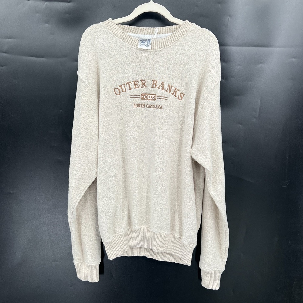Vintage Esy Surf Co. outer banks north carolina crewneck sweatshirt oversized XL